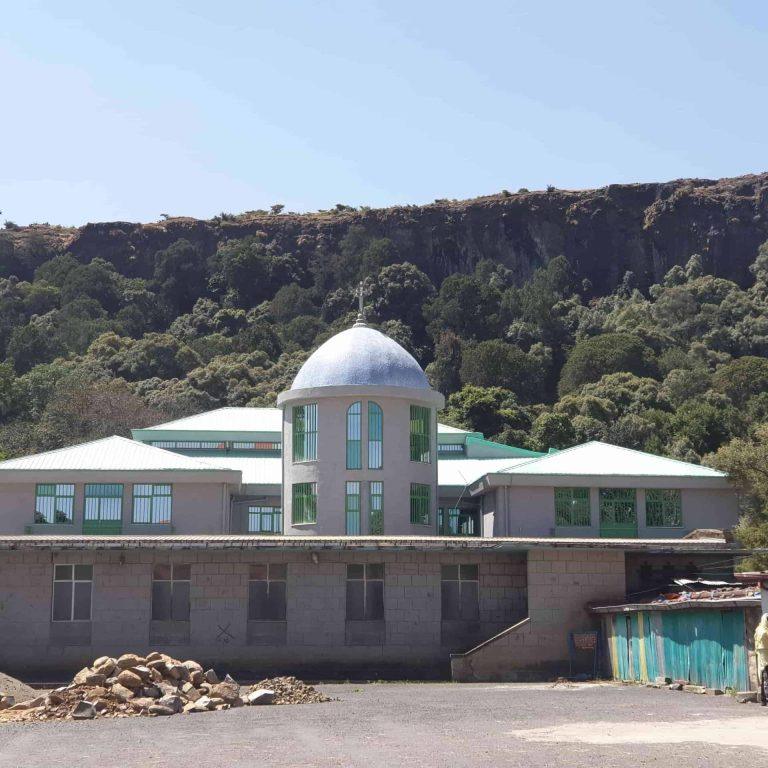 Debre Libanos monastery in its highland gorge setting
