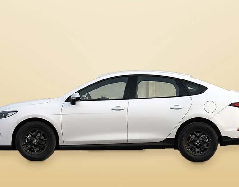 White sedan for car rental in Addis Ababa, Drive Ethiopia fleet