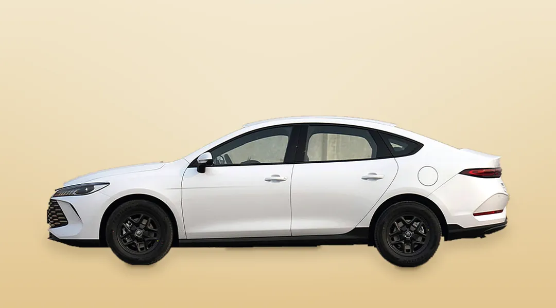White sedan for car rental in Addis Ababa, Drive Ethiopia fleet