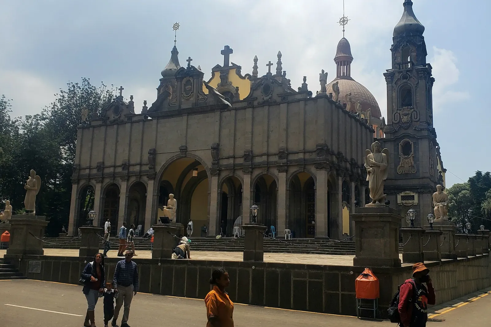 Holy Trinity Cathedral in Addis Ababa, burial place of Emperor Haile Selassie