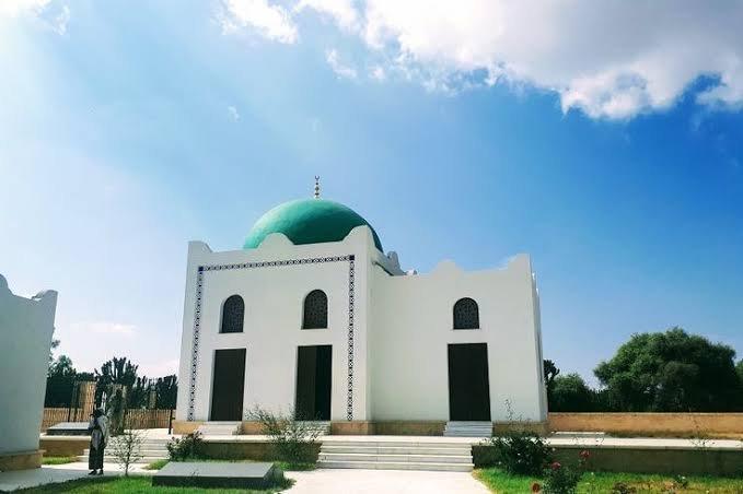 Al-Nejashi Mosque at Negash in Tigray, Ethiopia